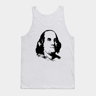 Benjamin Franklin Portrait Tank Top